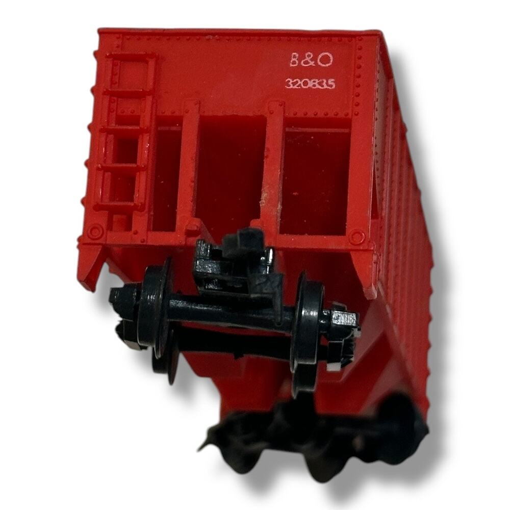 B&O Red Model Train Car - Picture 5 of 7